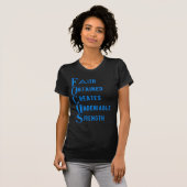 Ammo Apparel USA Focus Acronym Woman's T-Shirt (Voorkant volledig)