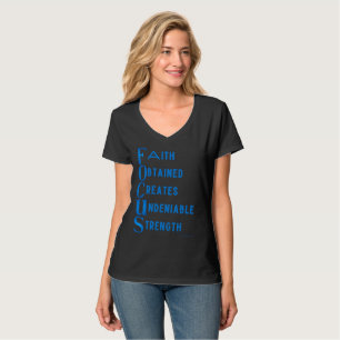 Ammo Apparel USA Focus Acronyme de T-shirt femme