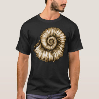 Ammoniet Fossil 21 T-shirt