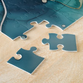 Ammoniet Gem Fossiel Puzzel (Zijkant)
