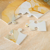 Ammoniet Gem Fossiel Puzzel (Zijkant)