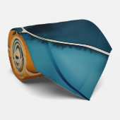 Ammoniet Gem Fossiel Stropdas (Opgerold)