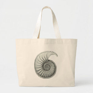 Ammoniet Grote Tote Bag