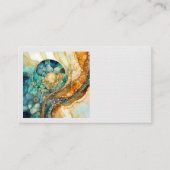 Ammonite Gem Fossil Carte de visite (Devant)