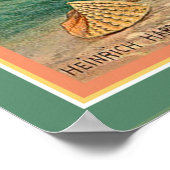 "Ammonoid" door Heinrich Harder ca. 1916 Poster (Hoek)