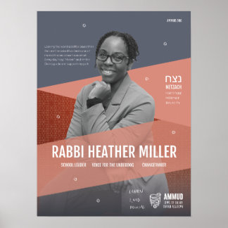 Ammud Ambassadeur Rabbi Heather Miller Poster