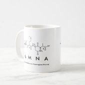 Amna peptide nom mug (Devant gauche)
