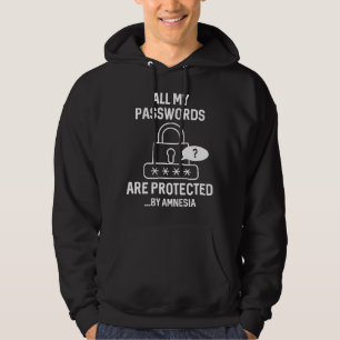 Amnesia-wachtwoorden Hoodie