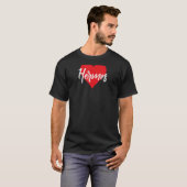 Amo A Hermes Primer Nombre Yo Corazón T-shirt (Voorkant volledig)