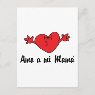 Amo a mi Mama Briefkaart