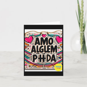 Amo AlguÉm Com Phda Ik hou van iemand met een ADHD Kaart