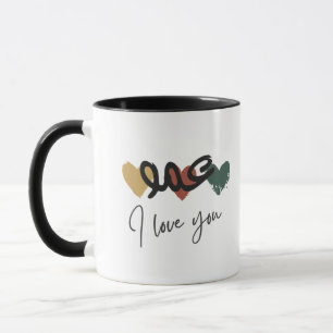 "Amo I Love You" Arab Uncle Coffee Mok