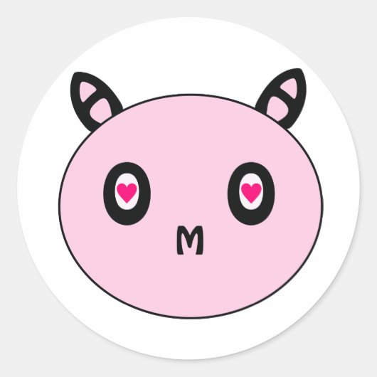 AMO-Sticker Ronde Sticker (Voorkant)