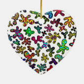 Amobas! Keramisch Ornament (Achterkant)