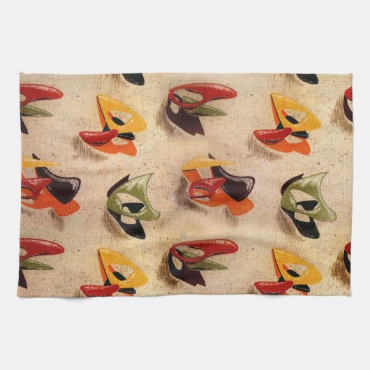 AMOEBA 1 MoJo Kitchen Towel SAND Theedoek (Horizontaal)