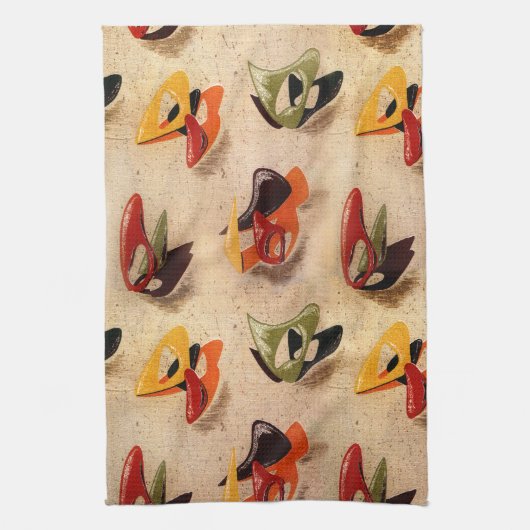 AMOEBA 1 MoJo Kitchen Towel SAND Theedoek (Verticaal)