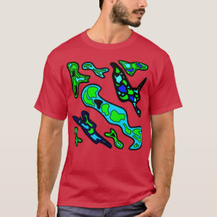 amoeba landsat t-shirt