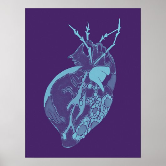 Amoeba Minx: Diepe Oceaan Poster (Voorkant)