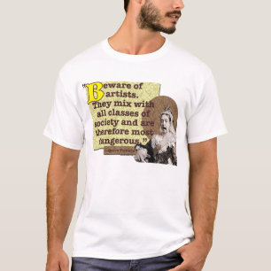 AMOKArts Let op kunstenaars T-shirt