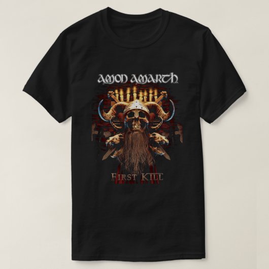 Amon Amarth First Kill T-shirt (Design voorkant)