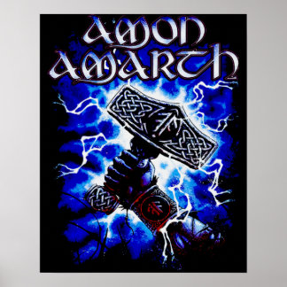  Amon Amarth Music Setup Officieel Poster