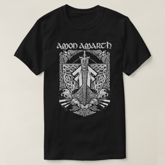  amon Amarth-ontwerp voor ventilatoren T-shirt (Design voorkant)