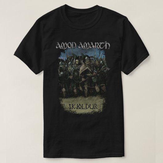 Amon Amarth Vintage Look Fan Gift T-shirt (Design voorkant)