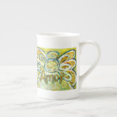 Amor (Amour) Mot Angel Bone China Mug (Droite)