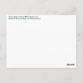 Amor Angel Briefkaart (Achterkant)