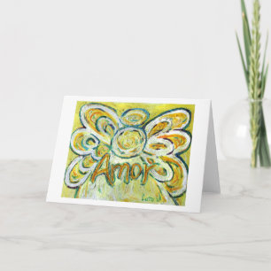 Amor Angel-Wenskaart Feestdagen Kaart