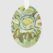 Amor Angel Word (Espagnol "Amour") (dos)