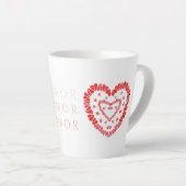 AMOR ESPAGNOL AMOUR Latte Mug (Angle droit)
