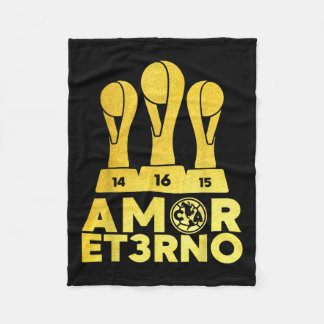 Amor Et3rno America Tricampeon Fleece Deken