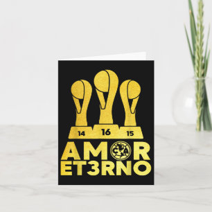 Amor Et3rno America Tricampeon Kaart