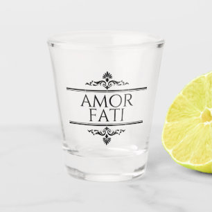 Amor Fati Shot Glas