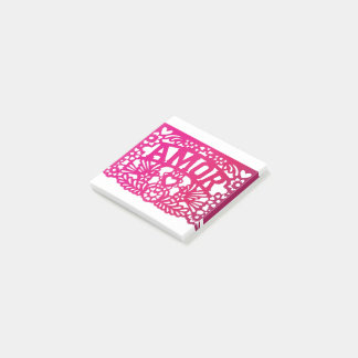 AMOR Love Mexicaanse papel picado Post-it® Notes