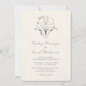 AMOR OMNIA VINCIT Wedding Invitation (Devant)