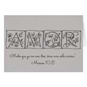 Amor~ plus deux mais un Flesh~Scripture~Spanish (Devant Horizontal)