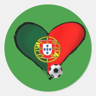 Amor, Portugal e Futebol - O que mais vôce quer? Ronde Sticker