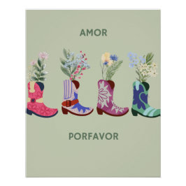 AMOR Poster Perfect Poster