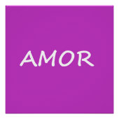 Amor, Spaanse liefde Perfect Poster (Voorkant)