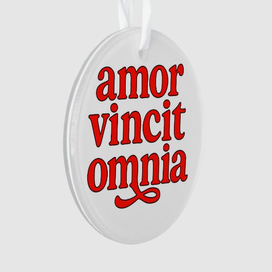 Amor vincit omnia (devant)