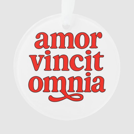 Amor vincit omnia (devant)