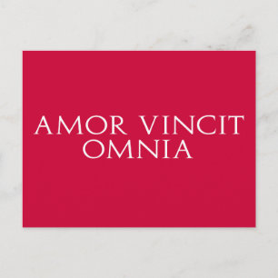 Amor Vincit Omnia Briefkaart