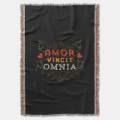 Amor Vincit Omnia - Liefde verovert alles Deken (Voorkant Verticaal)