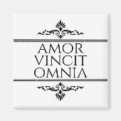 Amor Vincit Omnia - Liefde verovert alles Magneet (Voorkant)