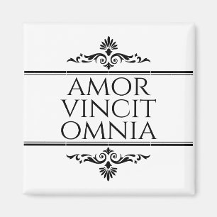 Amor Vincit Omnia - Liefde verovert alles Magneet