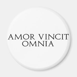 Amor Vincit Omnia Magnet Magneet