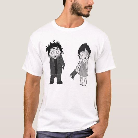 Amor zumbi - Love zombie T-shirt (Voorkant)