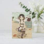 Amora - Carte postale de pirate fée (Debout devant)